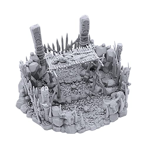 Burial Platform DND Terrain for Dungeons and Dragons, 28mm Miniature Wargaming, Tabletop RPGs, Wargame Scenery Burial Platform DND Terrain for Dungeons and Dragons, 28mm Miniature Wargaming, Tabletop RPGs, Wargame Scenery von EnderToys