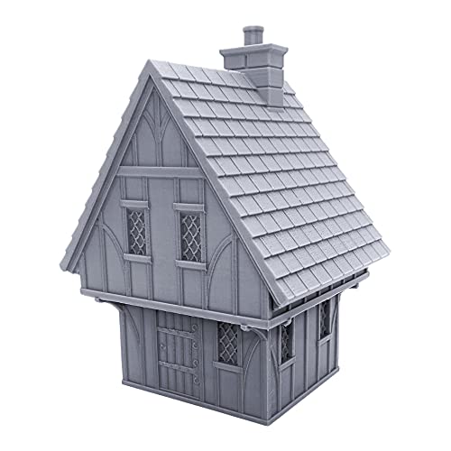 Cottage, Terrain Scenery for Tabletop 28mm Miniatures Wargame, 3D Printed and Paintable, EnderToys Cottage, Terrain Scenery for Tabletop 28mm Miniatures Wargame, 3D Printed and Paintable, EnderToys von EnderToys