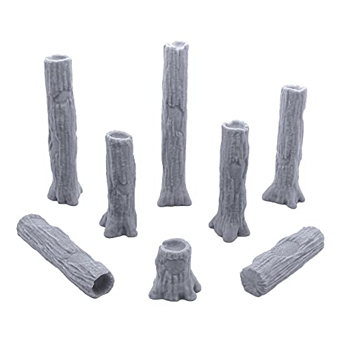EnderToys 3D-gedruckte Wald Baumstämme & Holzscheite, RPG & Wargame Terrain für 28 mm Miniaturen, Gelb EnderToys 3D-gedruckte Wald Baumstämme & Holzscheite, RPG & Wargame Terrain für 28 mm Miniaturen, Gelb von EnderToys