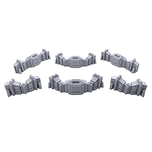 EnderToys Connecting Barricade Wall Set, Terrain Scenery for Tabletop 28mm Miniatures Wargame, 3D Printed and Paintable EnderToys Connecting Barricade Wall Set, Terrain Scenery for Tabletop 28mm Miniatures Wargame, 3D Printed and Paintable von EnderToys