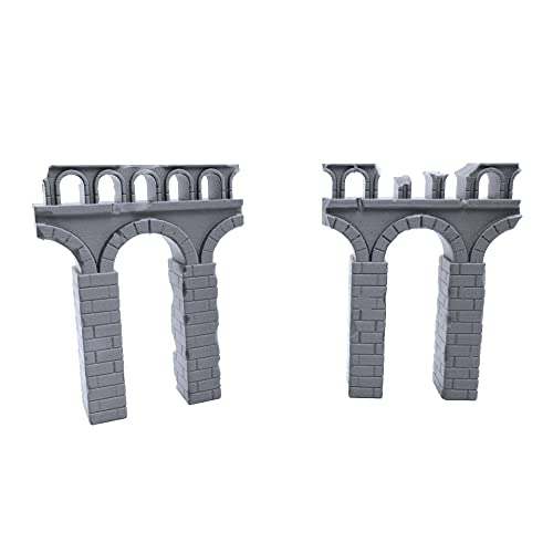 EnderToys Destroyed Roman Aqueducts Terrain Scenery for Table Top 32 mm Miniatures Wargame, 3D Printed and Painted von EnderToys