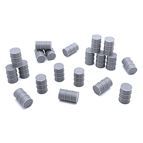 EnderToys Gas Barrels, Terrain Scenery for Tabletop 28mm Miniatures Wargame, 3D Printed and Paintable EnderToys Gas Barrels, Terrain Scenery for Tabletop 28mm Miniatures Wargame, 3D Printed and Paintable von EnderToys