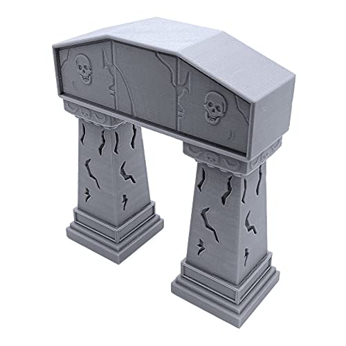 EnderToys Necromantic Portal, Terrain Scenery for Tabletop 28mm Miniatures Wargame, 3D Printed and Paintable EnderToys Necromantic Portal, Terrain Scenery for Tabletop 28mm Miniatures Wargame, 3D Printed and Paintable von EnderToys