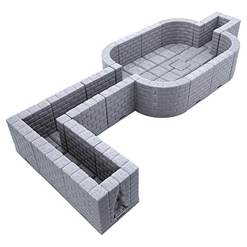 EnderToys Verschließbare Dungeon-Fliesen – Geheimraum, Terrain-Landschaft, Tischplatte, 28 mm, Miniaturen, Rollenspiel, 3D-gedruckt, lackierbar EnderToys Verschließbare Dungeon-Fliesen – Geheimraum, Terrain-Landschaft, Tischplatte, 28 mm, Miniaturen, Rollenspiel, 3D-gedruckt, lackierbar von EnderToys