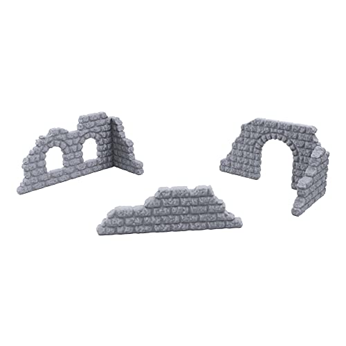 EnderToys Wand-Set mit Pflastersteinen, Terrain Landschaft für Tischplatte 28 mm Miniaturen Wargame, 3D gedruckt und bemalbar EnderToys Wand-Set mit Pflastersteinen, Terrain Landschaft für Tischplatte 28 mm Miniaturen Wargame, 3D gedruckt und bemalbar von EnderToys