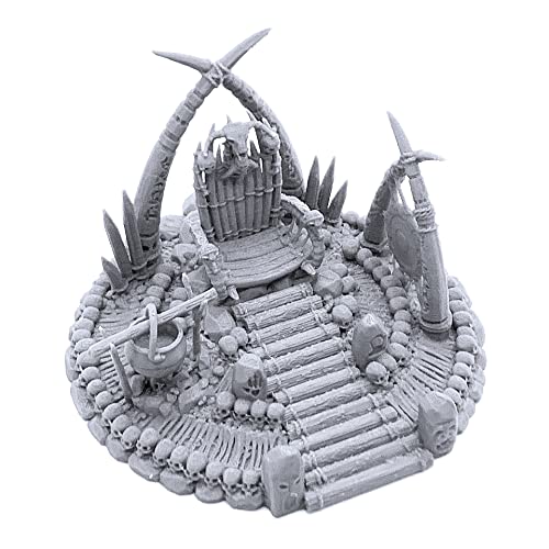 EnderToys War Boss Thron von Printable Scenery, 3D-gedruckte Tisch-RPG-Landschaft und Kriegsspiel-Gelände, 28 mm Miniaturen EnderToys War Boss Thron von Printable Scenery, 3D-gedruckte Tisch-RPG-Landschaft und Kriegsspiel-Gelände, 28 mm Miniaturen von EnderToys