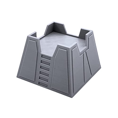 EnderToys Turret, Terrain Scenery for Tabletop 28mm Miniatures Wargame, 3D Printed and Paintable von EnderToys