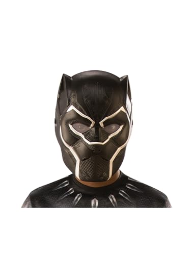 Rubie's Offizielle Disney-Kostümmaske Black Panther aus Marvels Endgame, Halbmaske, Einheitsgröße für Kinder von Rubie's