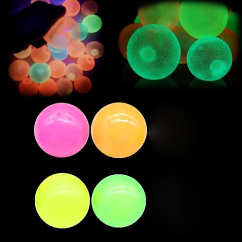 Glorbs Balls Deckenkugeln Hüpfen Sie zurück zu Ihnen, leuchten im Dunkeln, klebrige Bälle, die an der Decke haften, Stressbälle für Kinder und Erwachsene, Stuff für Teenager, Traumbälle leuchten im Glorbs Balls Deckenkugeln Hüpfen Sie zurück zu Ihnen, leuchten im Dunkeln, klebrige Bälle, die an der Decke haften, Stressbälle für Kinder und Erwachsene, Stuff für Teenager, Traumbälle leuchten im von Endyniner