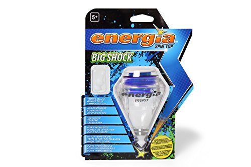 Energía 89003 Big Shock Elektrokreisel Deluxe mit Doppellager und austauschbarer Spitze, ab 5 Jahren, Sortiert, 12.2 x 11.2 x 2.5 Energía 89003 Big Shock Elektrokreisel Deluxe mit Doppellager und austauschbarer Spitze, ab 5 Jahren, Sortiert, 12.2 x 11.2 x 2.5 von Energía