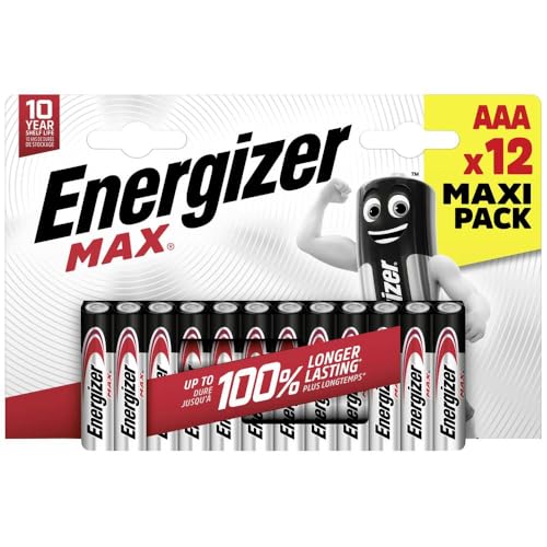 Energizer Max Micro (AAA)-Batterie Alkali-Mangan 1.5 V 12 St. von Energizer