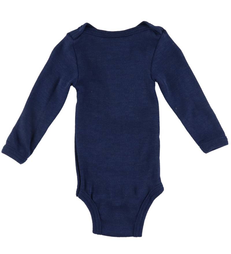Engel Body l/ä - Wolle/Seide - Navy - Engel - 86/92 - Body L/Ä Engel Body l/ä - Wolle/Seide - Navy - Engel - 86/92 - Body L/Ä von Engel