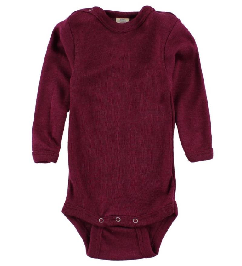 Engel Body l/ä - Wolle/Seide - Pflaumenlila - Engel - 50/56 - Body L/Ä Engel Body l/ä - Wolle/Seide - Pflaumenlila - Engel - 50/56 - Body L/Ä von Engel