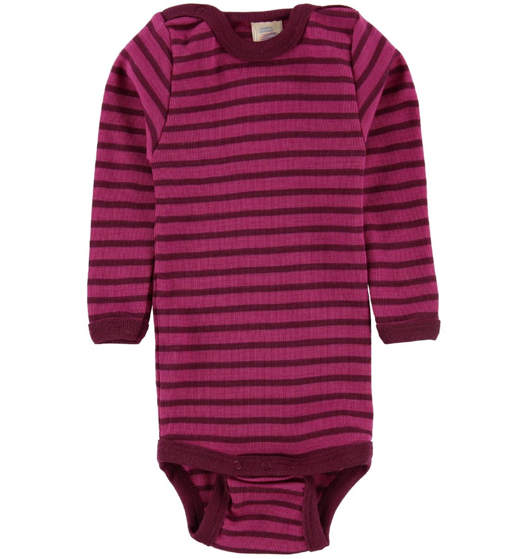 Engel Body l/ä - Wolle/Seide - Raspberry/Orchid - Engel - 74/80 - Body L/Ä Engel Body l/ä - Wolle/Seide - Raspberry/Orchid - Engel - 74/80 - Body L/Ä von Engel