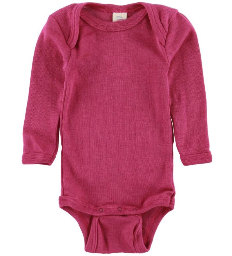 Engel Body l/ä - Wolle/Seide - Raspberry - Engel - 50/56 - Body L/Ä Engel Body l/ä - Wolle/Seide - Raspberry - Engel - 50/56 - Body L/Ä von Engel
