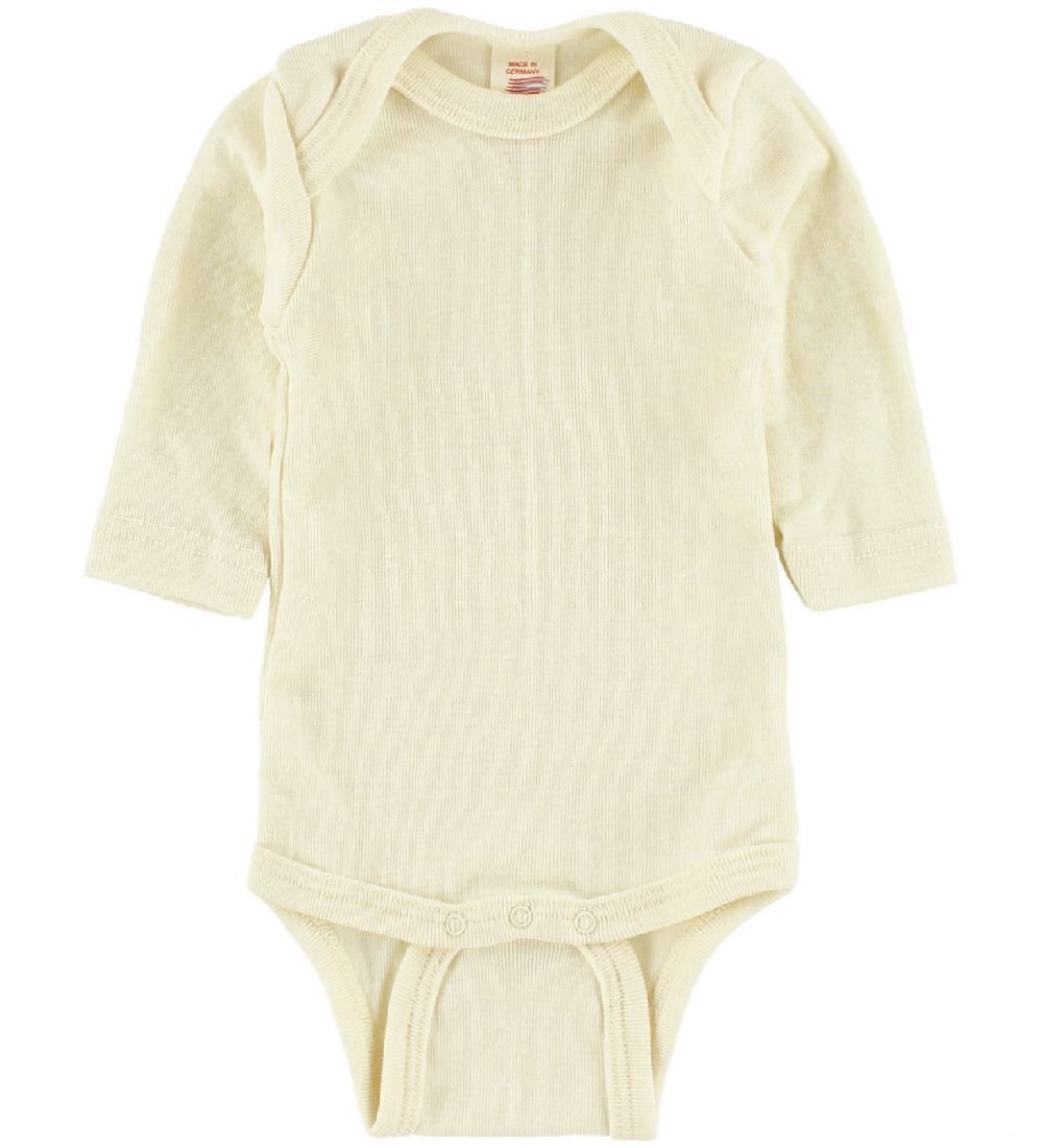 Engel Body l/ä - Wolle - Natural - Engel - 62/68 - Body L/Ä Engel Body l/ä - Wolle - Natural - Engel - 62/68 - Body L/Ä von Engel
