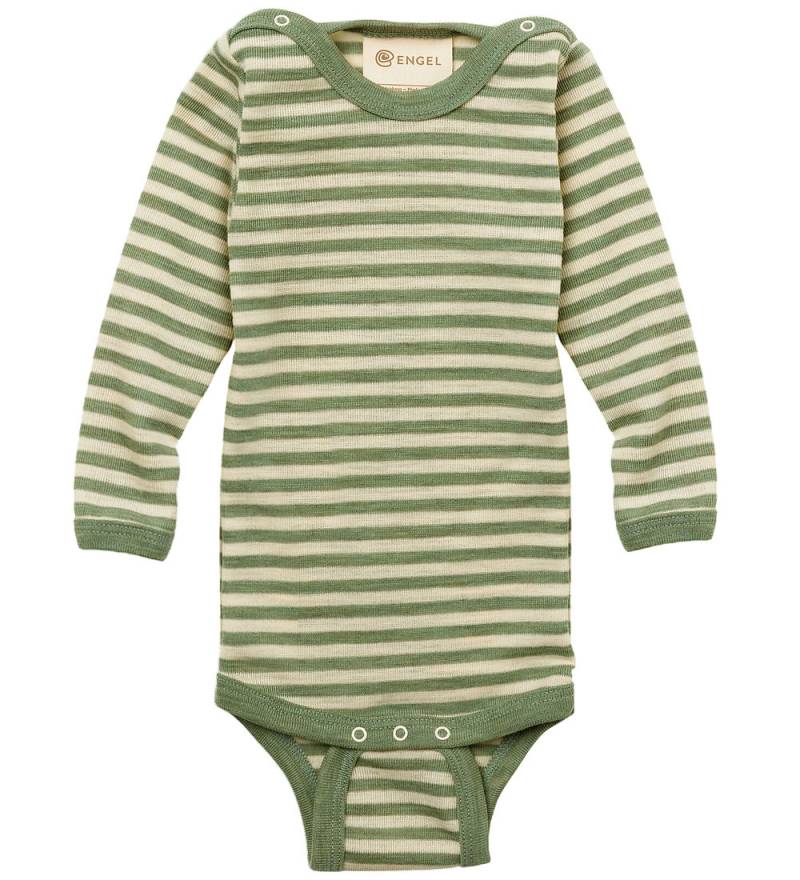Engel Body l/ä - Wolle - Sage Green Melange/Natural - Engel - 98/104 - Body L/Ä Engel Body l/ä - Wolle - Sage Green Melange/Natural - Engel - 98/104 - Body L/Ä von Engel