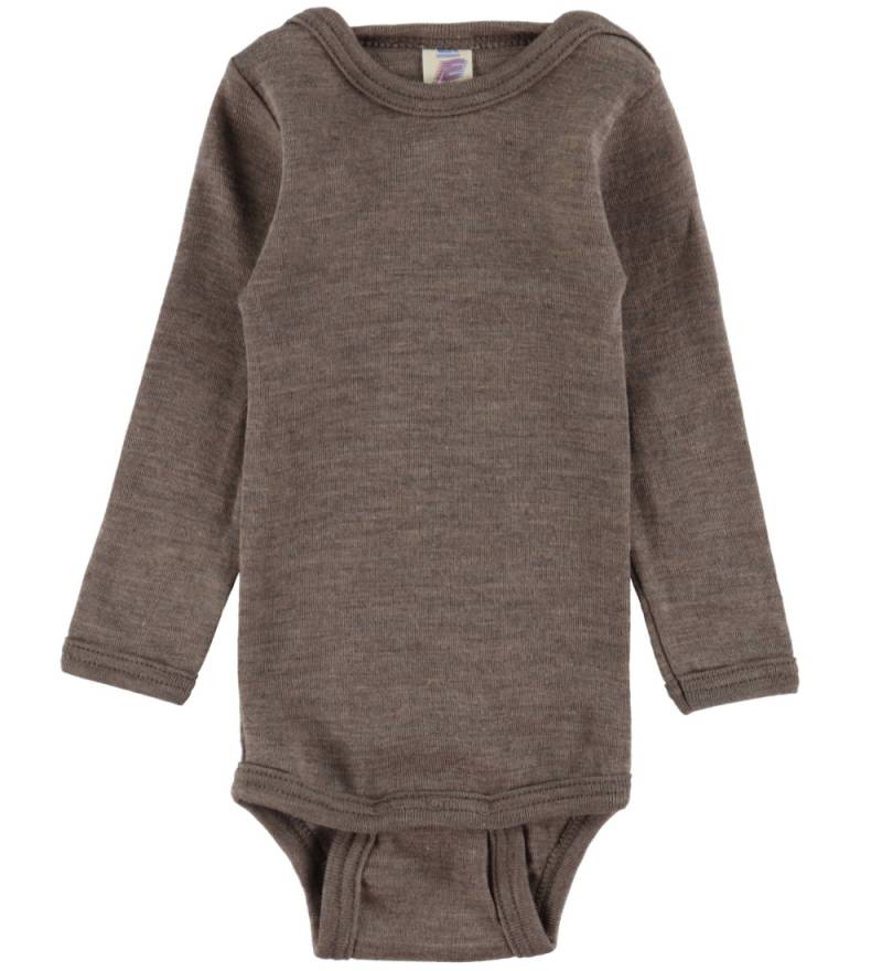 Engel Body - l/ä - Wolle - Walnuss - Engel - 74/80 - Body L/Ä Engel Body - l/ä - Wolle - Walnuss - Engel - 74/80 - Body L/Ä von Engel