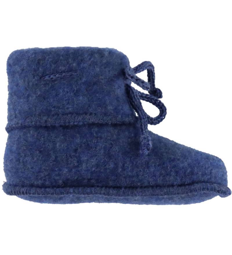 Engel Krabbelschuhe - Wolle - Blau Meliert - Engel - 62/68 - Krabbelschuhe Engel Krabbelschuhe - Wolle - Blau Meliert - Engel - 62/68 - Krabbelschuhe von Engel