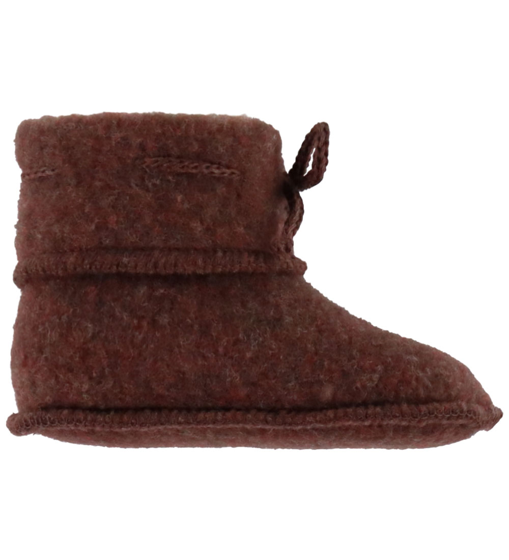 Engel Krabbelschuhe - Wolle - Zimt Mélange - Engel - 62/68 - Krabbelschuhe Engel Krabbelschuhe - Wolle - Zimt Mélange - Engel - 62/68 - Krabbelschuhe von Engel