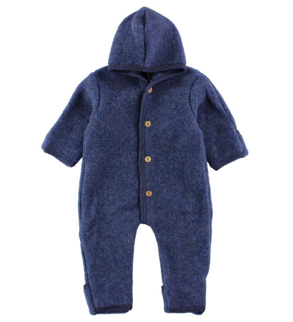 Engel Overall - Wolle - Blau Meliert - Engel - 86/92 - Overalls Engel Overall - Wolle - Blau Meliert - Engel - 86/92 - Overalls von Engel