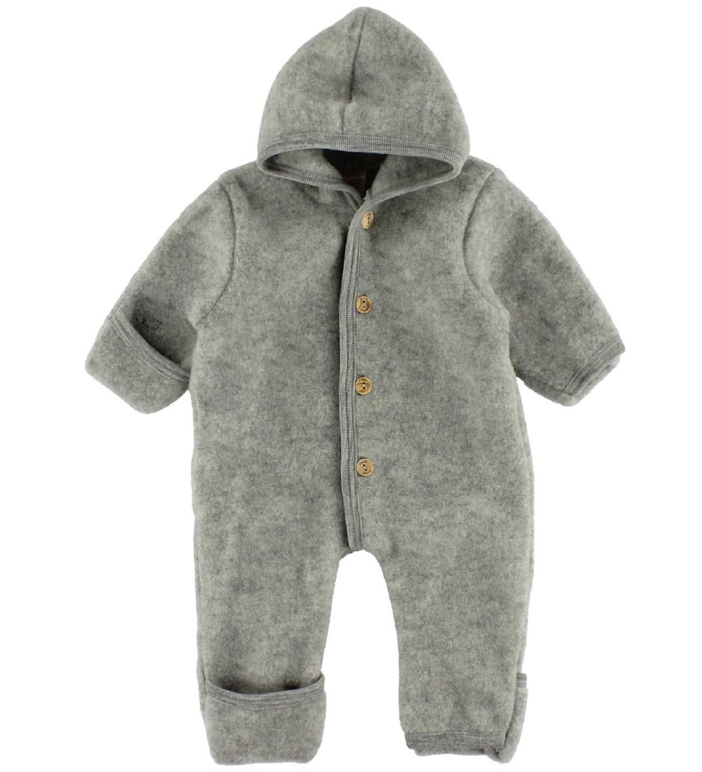 Engel Overall - Wolle - Grau Meliert - Engel - 62/68 - Overalls Engel Overall - Wolle - Grau Meliert - Engel - 62/68 - Overalls von Engel