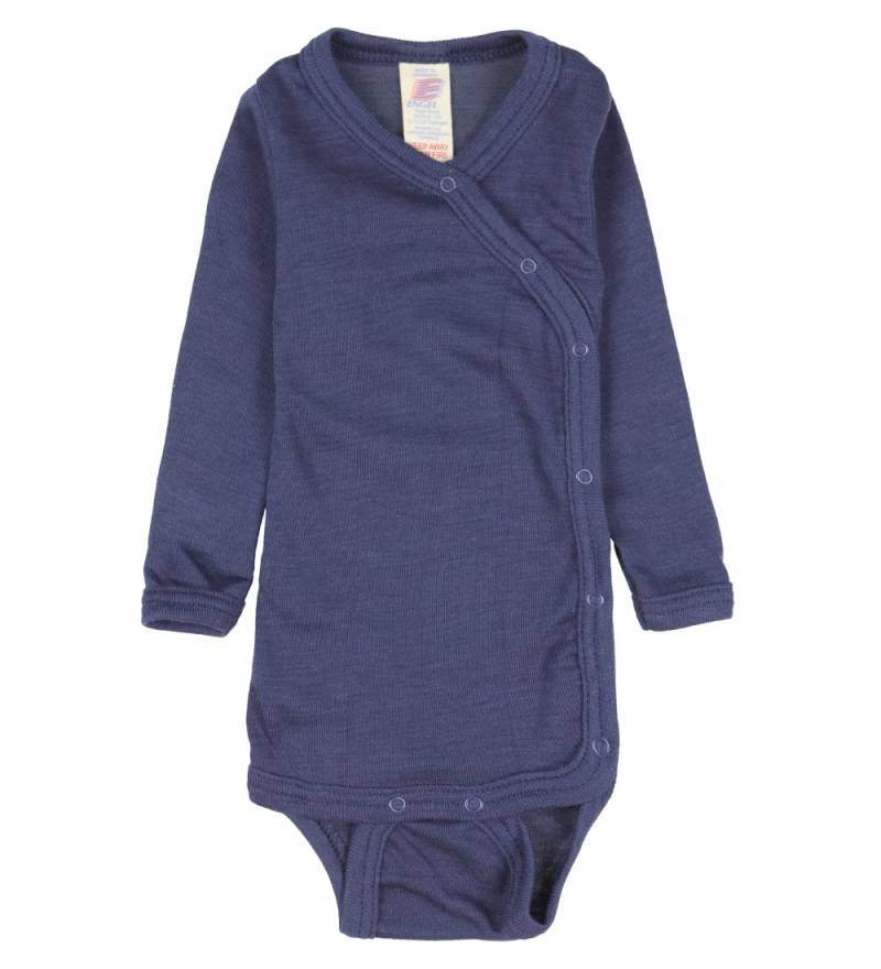 Engel Wickelbody l/ä - Wolle/Seide - Navy Blue - Engel - 74/80 - Body L/Ä Engel Wickelbody l/ä - Wolle/Seide - Navy Blue - Engel - 74/80 - Body L/Ä von Engel