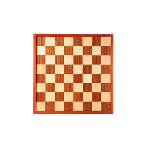 Double-Sided Chess and 10x10 Draughts Board, 42cm with Raised Border Double-Sided Chess and 10x10 Draughts Board, 42cm with Raised Border von Engelhart