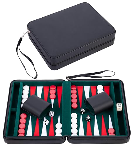 Engelhart- 250502 – Reisetasche Backgammon-Reisespiel 9 Zoll grün rot weiß Engelhart- 250502 – Reisetasche Backgammon-Reisespiel 9 Zoll grün rot weiß von Engelhart