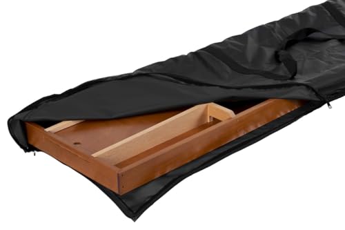 Engelhart – 340659 – Schwarze Hülle für das Shuffleboard-Spiel, um es geschützt aufzubewahren. Maße: 202 x 44 x 8 cm von Engelhart