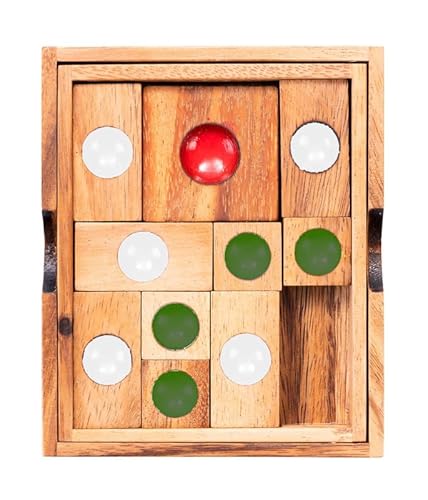 Engelhart – 350110- KHUN PHAENG – Der rote Esel – Flucht aus dem Gefängnis – Flucht-Denkspiel – Holzspiel – Strategiespiel Ab 10 Jahre Engelhart – 350110- KHUN PHAENG – Der rote Esel – Flucht aus dem Gefängnis – Flucht-Denkspiel – Holzspiel – Strategiespiel Ab 10 Jahre von Engelhart