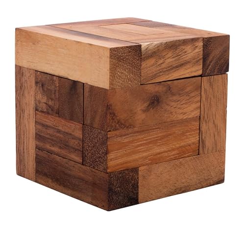Engelhart – 350220- Convolution Holz-Denkspiel Experten-Schwierigkeitsgrad – 6 Teile – Lösung im Spiel – Würfel mit 7,8 cm Kantenlänge Engelhart – 350220- Convolution Holz-Denkspiel Experten-Schwierigkeitsgrad – 6 Teile – Lösung im Spiel – Würfel mit 7,8 cm Kantenlänge von Engelhart