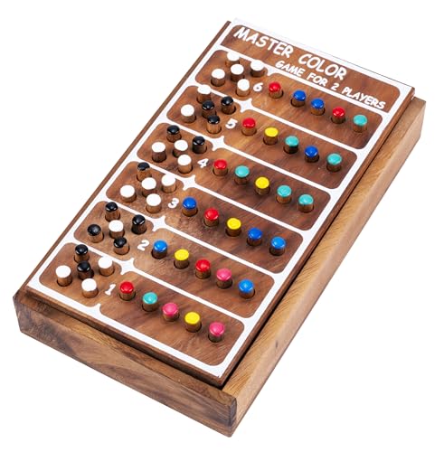 Engelhart – 350350- Master Color – Deduktionsspiel aus Holz – ökologisches Denkspiel – 2 Spieler Engelhart – 350350- Master Color – Deduktionsspiel aus Holz – ökologisches Denkspiel – 2 Spieler von Engelhart