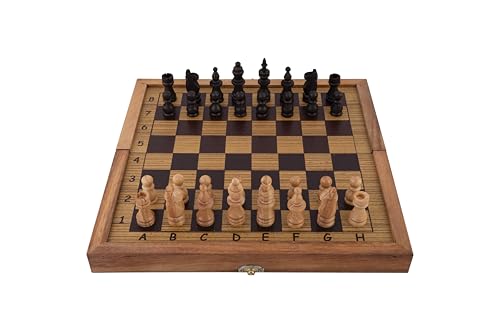 Engelhart - 350522 - Schach und Backgammon aus ökologischem Holz - Größe L - 2-in-1 Klappspiel - Spielsteine und mehrsprachige Spielregeln inklusive - Ab 6 Jahren Engelhart - 350522 - Schach und Backgammon aus ökologischem Holz - Größe L - 2-in-1 Klappspiel - Spielsteine und mehrsprachige Spielregeln inklusive - Ab 6 Jahren von Engelhart