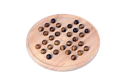 Engelhart - Hübsches Solitärspiel Englisch, 33 Löcher, Holz 23 cm - 200119 Engelhart - Hübsches Solitärspiel Englisch, 33 Löcher, Holz 23 cm - 200119 von Engelhart