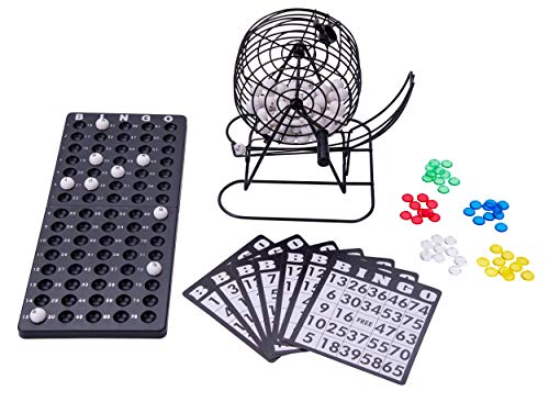 Engelhart - Komplettes Mini-Bingo-Spiel mit Kugel - Bingomolen - 13,5cm - 360564 von Engelhart