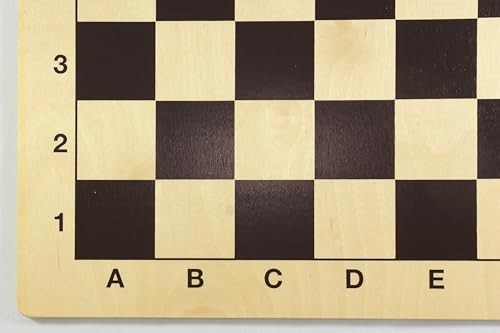 Schach/Mühlebrett aus Birke, Feldgrösse 41mm von Engelhart