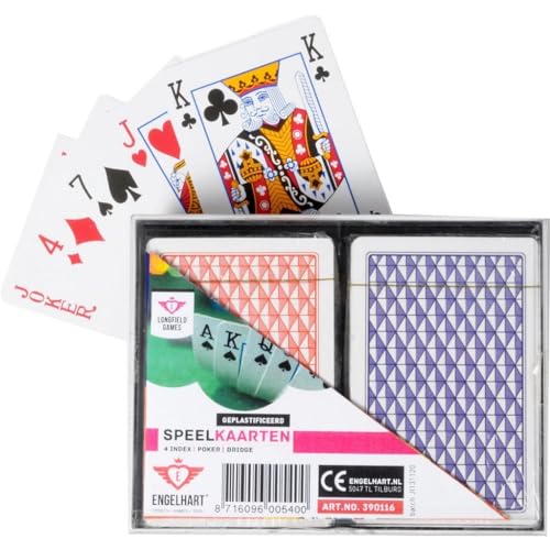Speelgoed 390116 - Spielkarten In Box 2X Speelgoed 390116 - Spielkarten In Box 2X von Engelhart