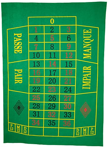 Weiblespiele 320564 - Roulette Spielplan 130 x 90 cm von Engelhart