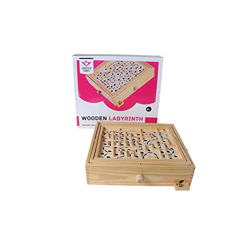 weiblespiele 340125 - Kugel-Labyrinth aus Holz, 32 x 28 cm weiblespiele 340125 - Kugel-Labyrinth aus Holz, 32 x 28 cm von Engelhart