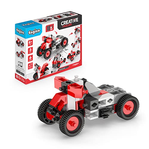 Engino Creative Builder Multimodel Serie 10 in 1 Technikspielzeug-Set von Engino