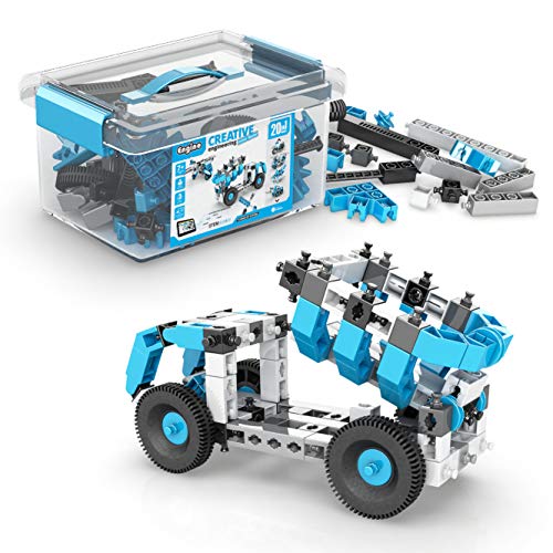 Engino - Creative Engineering STEM-Spielzeug, 20 Modelle, lustiges Lernspielzeug für Kinder ab 7 Jahren, Konstruktionsspielzeug für Junge Erfinder, Geschenk für Jungen und Mädchen Engino - Creative Engineering STEM-Spielzeug, 20 Modelle, lustiges Lernspielzeug für Kinder ab 7 Jahren, Konstruktionsspielzeug für Junge Erfinder, Geschenk für Jungen und Mädchen von Engino