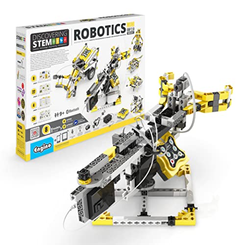 Engino STEM Bauen und programmieren Sie Ihren eigenen Roboter mit Bluetooth, Mini-ERP, inkl. Keiro Software, pädagogisches Spielzeug ab 9 Jahren, Coding für Kinder, Robotik Baukasten Engino STEM Bauen und programmieren Sie Ihren eigenen Roboter mit Bluetooth, Mini-ERP, inkl. Keiro Software, pädagogisches Spielzeug ab 9 Jahren, Coding für Kinder, Robotik Baukasten von Engino