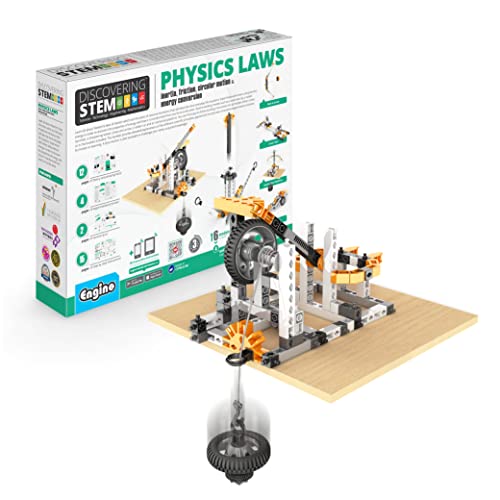 Engino- STEM Spielzeug 6 in 1, Physikalische Gesetze: Trägheit, Reibung, Kreisbewegung, Konstruktionsspielzeug für Kinder ab 9 Jahren, Lernspielzeug, Geschenke für Jungen & Mädchen (6 Modelloptionen) Engino- STEM Spielzeug 6 in 1, Physikalische Gesetze: Trägheit, Reibung, Kreisbewegung, Konstruktionsspielzeug für Kinder ab 9 Jahren, Lernspielzeug, Geschenke für Jungen & Mädchen (6 Modelloptionen) von Engino