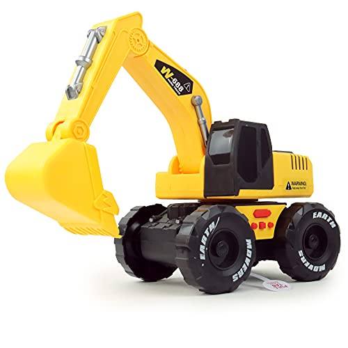 MGM ENGINS DE CHANTIER - Bagger-LKW - Einsatzfahrzeuge - 021006 - Gelb - Kunststoff - 1/12 - Friktionsfahrzeug - Batterien enthalten - Fahrbereit - Baustelle - Kinderspielzeug - Ab 3 Jahren. MGM ENGINS DE CHANTIER - Bagger-LKW - Einsatzfahrzeuge - 021006 - Gelb - Kunststoff - 1/12 - Friktionsfahrzeug - Batterien enthalten - Fahrbereit - Baustelle - Kinderspielzeug - Ab 3 Jahren. von MGM