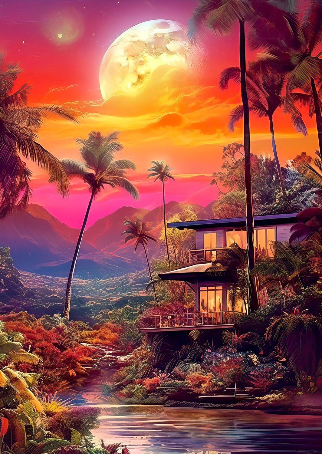 Enjoy Puzzle Charmante Dämmerung 1000 Teile Puzzle Enjoy-Puzzle-2215 von Enjoy Puzzle