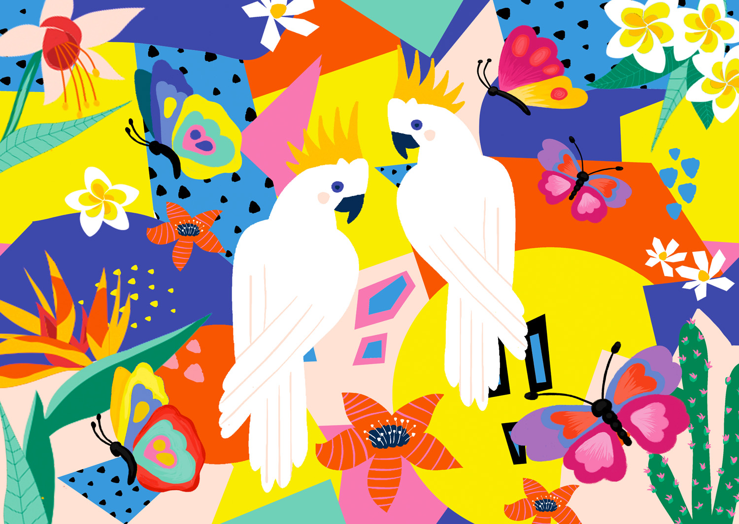Enjoy Puzzle Cockatoo 1000 Teile Puzzle Enjoy-Puzzle-2047 von Enjoy Puzzle