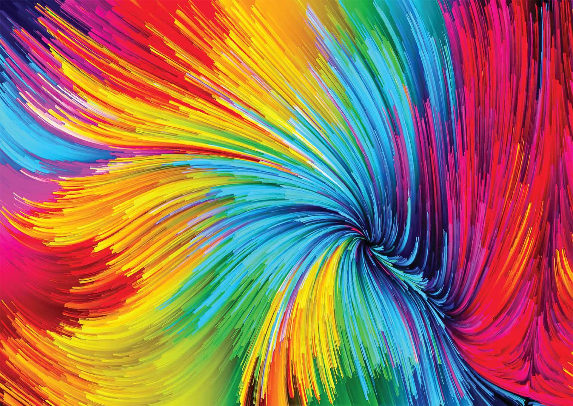 Enjoy Puzzle Colorful Paint Swirl 1000 Teile Puzzle Enjoy-Puzzle-1095 von Enjoy Puzzle