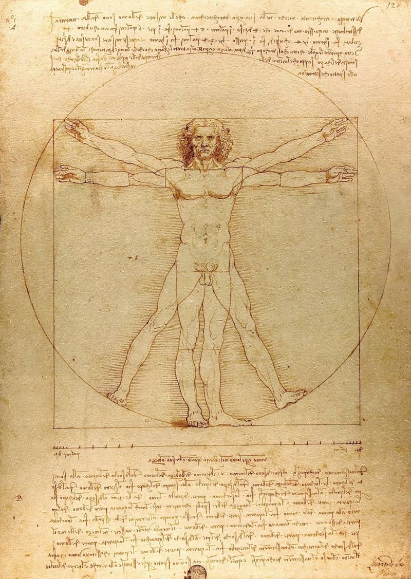 Enjoy Puzzle De Vinci - The Vitruvian Man 1000 Teile Puzzle Enjoy-Puzzle-1557 von Enjoy Puzzle