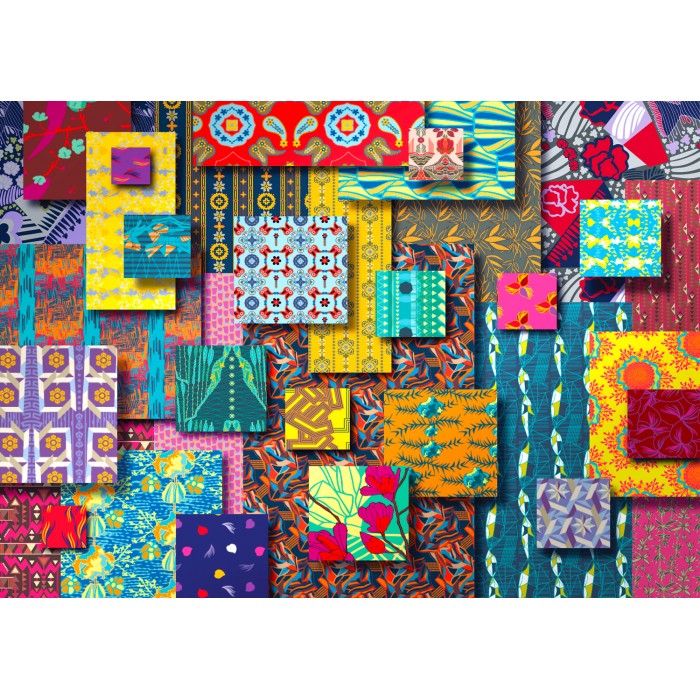 Enjoy Puzzle - Designer Patterns 4 - 1000 Teile von Enjoy Puzzle